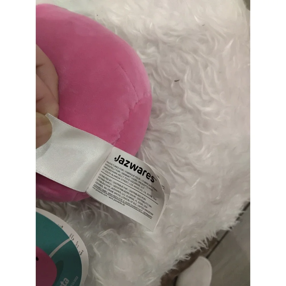 Squishmallows Nicota Pink Boba Drink Plush Toy‎ 5 Inch New With Tags